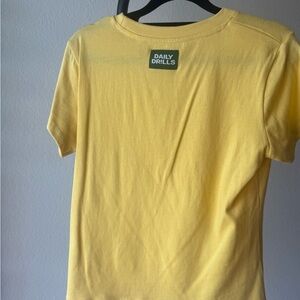 Daily Drills Yellow Everyday Tee